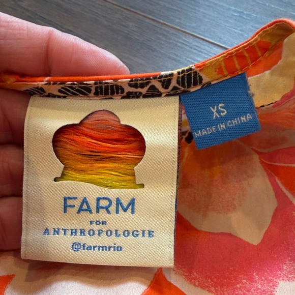 FARM Rio Maribel Floral Maxi Dress Size XS C22-022 - Picture 4 of 10